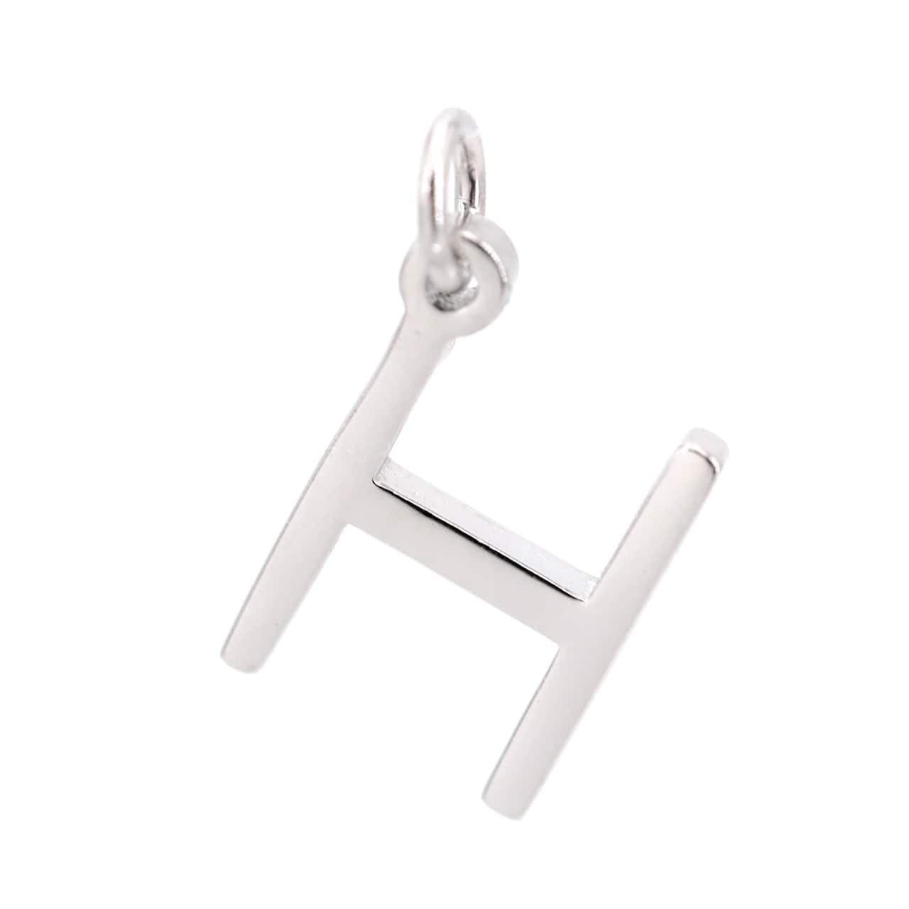 12 Pack: Sterling Silver Alphabet Charm by Bead Landing™